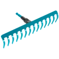Produktbild: Gardena 3178-20 Rechen zum Aufsammeln von Unkrauterde, 14 Zähne, 36 cm