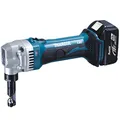Produktbild: Makita Akku-Knabber 1,6 mm, 18 V/4 Ah, 2 Akkus und Ladegerät im Makpac, DJN161RMJ