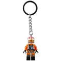 Produktbild: LEGO Star Wars Luke Skywalker Pilot Outfit Minifigur Schlüsselanhänger 854288, Orange, S