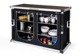 Produktbild: BERGER Tampere L Campingküche │ Campingschrank faltbar mit Staufächern inkl. Tragetasche │ Outdoor Camping Küche Camping Küchenschrank faltbar mit Aluminiumgestell Campingschrank Küche (L)