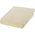 Produktbild: Estella Spannbetttuch, Creme, Textil, 150x200 cm, Textiles Vertrauen - Oeko-Tex®, Hohenstein, bügelfrei, für Wasserbetten geeignet, Schlaftextilien, Bettwäsche, Bettlaken, Spannbettlaken