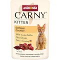 Produktbild: Animonda Carny Kitten Rind & Geflügel 85g (Menge: 12 Je Bestelleinheit)