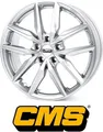 Produktbild: CMS C28 racing silver 7x17 ET46 - LK5/112 ML57.1 Alufelge silber