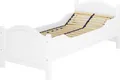 Produktbild: Seniorenbett extra hoch weiß 90x200 Holzbett Einzelbett Zubehör wählbar V-60.40-09WFederholzrahmen inkl.