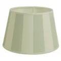 Produktbild: Lampenschirm für Tischleuchte in Rund Streifen Hell Olive Grau TL 20-15-13