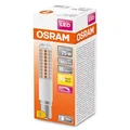 Produktbild: Osram 607194 Glühbirne LED Speziell Abmessung TSLIM75 Clear 827 B15d 9W