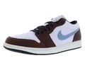 Produktbild: Nike Air Jordan 1 Low SE Herren-Sneaker, Weiß/Blaugrau/Segel/Industrieblau, 41 EU