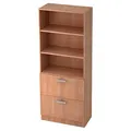 Produktbild: HAMMERBACHER Regalschrank 7300 NU, V7300/N/N/NU nussbaum 80,0 x 42,0 x 200,4 cm, 1 St.