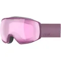 Produktbild: uvex victorious FM - stylische, verspiegelte Skibrille mit Anti-Fog-Beschichtung für Damen und Herren - plum/purple-clear - one size