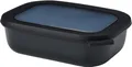 Produktbild: Mepal Cirqula Multischüssel, rechteckig, 1000ml, nordic black
