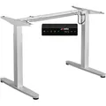 Produktbild: Exeta ergoEASY Elektrisch höhenverstellbarer Schreibtisch (Vers. 2021), 2-Fach-Teleskop,Memory-Funkt. und Softstart/-Stopp, elektrisch höhenverst... - Weiß