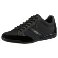 Produktbild: BOSS Saturn_Lowp Sneaker im Materialmix, Freizeitschuh, Halbschuh, Schnürschuh schwarz 43 EU