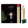Produktbild: Kabellose LED Christbaumkerzen Krinner Lumix SuperLight Flame 12er Basis-Set