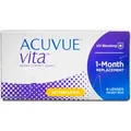 Produktbild: Acuvue Vita for Astigmatism (6er Packung) Monatslinsen (-9 dpt, Zyl. -1.25, Achse 90 & BC 8.6) mit UV-Schutz für trockenere Augen