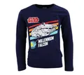 Produktbild: Star Wars Langarmshirt Star Wars Millennium Falcon Kinder Jugend langarm Shirt 100% Baumwolle