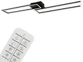 Produktbild: Briloner CCT LED Design Deckenleuchte, Lichttemperatur + Helligkeit regulierbar (rechteckig (schwarz))