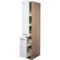 Produktbild: Flex-Well Exclusiv Küchen-Apotheker-Küchen-Hochschrank Valero 30cm Hochglanz W.