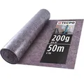 Produktbild: TECPO Abdeckvlies Malervlies 50m Schutzvlies 200g/m² Anti-Rutsch Vlies-Rolle