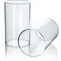 Produktbild: 2er Set Windlichtgläser für Drinnen und Draußen aus BorosilikatGlas – Ideal z...