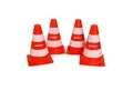 Produktbild: alldoro Spielwelt alldoro - Pylonen, 4er Set Leitkegel 18 cm