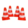 Produktbild: alldoro - Pylonen, 4er Set Leitkegel 18 cm