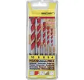Produktbild: Mehrzweckbohrer Universalbohrer-Set 5tlg, (Mehrzweckbohrer Ø 4/5/6/8/10 mm), Mehrzweckbohrer-Set