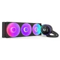 Produktbild: NZXT Kraken Elite 360 RGB - Prozessor-Flüssigkeitskühlsystem - mit LCD-Display - Kühlergröße: 360 mm - (für: LGA1851, LG