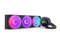 Produktbild: NZXT Kraken Elite 360 RGB - Prozessor-Flüssigkeitskühlsystem - mit LCD-Display - Kühlergröße: 360 mm - (für: LGA1851, LGA1700, LGA1200, LGA115x Socket, AM4, AM5)