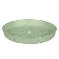 Produktbild: elho Loft Urban Untersetzer Rund 34 - Untersetzer für Außen & Zubehör - Ø 34.3 x H 5.0 cm - Grün/Pistazien Grün