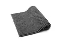 Produktbild: Seamarkt Badematte 50×80 cm – Rutschfester & Weicher Badezimmerteppich, Saugfähiger Badvorleger für Dusche & Badewanne – Chenille – Anthrazit
