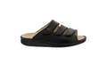 Produktbild: Finn Comfort Finn Comfort Korfu - Pantolette, Classic, Bison (Glattleder), schwarz, Pantolette