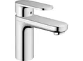 Produktbild: hansgrohe Vernis Blend 100 Waschtischarmatur 71571000 mit isolierter Wasserführung und Zugstangen-Ablaufgarnitur, chrom