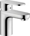 Produktbild: hansgrohe Vernis Blend Einhebel-Waschtischarmatur 100 mit isolierter Wasserführung und Zugstangen-Ablaufgarnitur Chrom, Ausladung 108 mm, 71571000