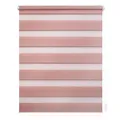 Produktbild: Lichtblick Doppelrollo Klemmfix ohne Bohren, Streifen, Blickdicht, Klemmträger-Montage, Sichtschutz, Wandmongtage, Deckenmontage, für Fenster und Türen 60 cm x 220 cm (B x L), Altrosa