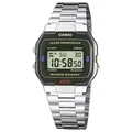 Produktbild: Casio Chronograph Armbanduhr A163WA-1QES (L x B x H) 36.8 x 33 x 9.1mm Silber Gehäusematerial=Edelstahl Material