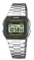 Produktbild: CASIO Vintage  Armbanduhr Quarz digital  mit Resin-Armband A163WA-1QES
