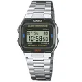 Produktbild: Uhr CASIO A163WA-1QES Unisex Digital Vintage Kette Stahl Edelstahl