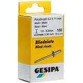 Produktbild: Gesipa - ISO15977 Blindniete Mini-Pack 5.0X12 Aluminium/Stahldorn Flachkopf