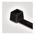 Produktbild: HellermannTyton Kabelbinder 7,6x360 schwarz T150R-N66-BK-C1, 100 Stück