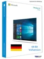 Produktbild: Microsoft Windows 10 Home Vollversion SB 64-Bit + Hologramm-DVD DE OVP NEU