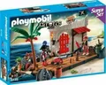 Produktbild: Playmobil 6146 Piratenfestung Super Set Piraten Dock - 122 Teile - NEU & OVP