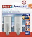 Produktbild: tesa Haken Powerstrip Large chrom, trend  Haushaltsklebeband & Klebehaken