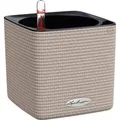 Produktbild: Lechuza® Pflanzgefäß Cube Color 14 cm x 14 cm x 14 cm Sandbraun