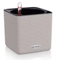 Produktbild: Lechuza Cube Color 14 sandbraun Kräutertopf Pflanzgefäß Stick-Bewässerungssystem