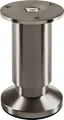 Produktbild: Möbelfuß Alpha 100 mm Edelstahloptik gebürstet