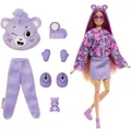 Produktbild: Barbie-Puppe der Cutie Reveal Glücksbärchi-Reihe mit Accessoires und Teile-gern-