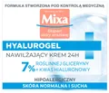 Produktbild: Mixa Hyalurogel Pflegende Creme Cream Hydration 24H 50 ml