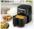 Produktbild: GourmetMaxx Heißluft-Fritteuse Digital 4l 1300W schwarz matt 4l 1300W Schwarz