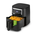 Produktbild: GOURMETmaxx Heißluftfritteuse 4 L Airfryer, Fritteuse mit Touchscreen, 1300 W, 9 Funktionen 8 Programme Minibackofen Pommes Steak nahezu ohne Fett