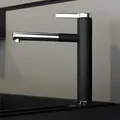 Produktbild: BLANCO GmbH + Co KG BLANCO LINEE-S Küchenarmatur Hochdruck silgranitschwarz/chrom Schlauchbrause